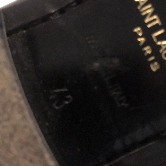 SAINT LAURENT MEN BOOTS BLACK - Picture 5 of 6